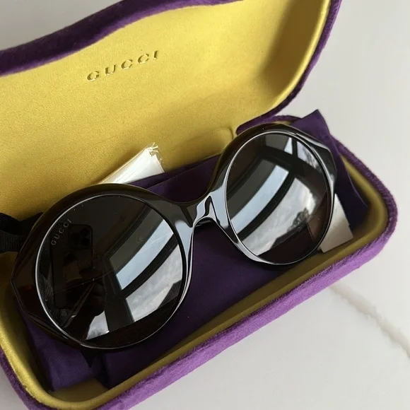 Gucci 
54mm Round Sunglasses - Picture 11 of 12